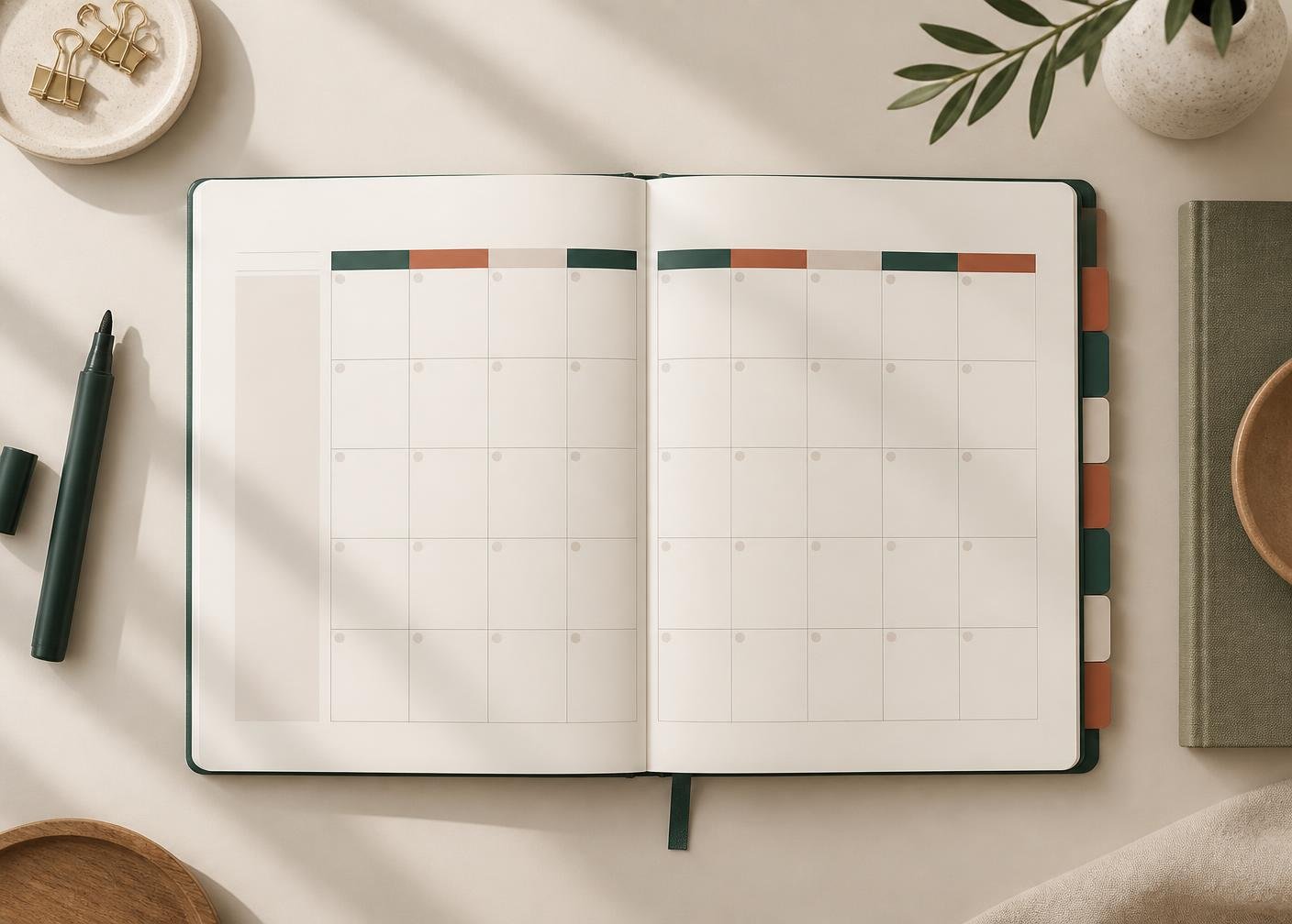 An open editorial calendar planner